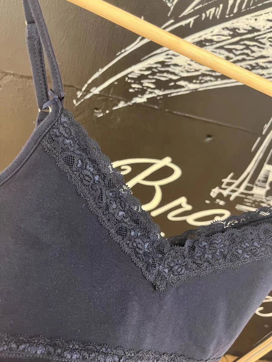 Lace Trim Navy Slim Tank Tops Woman Summer Bow V-Neck Sleeveless Cotton Cropped Vest Casual Vintage Streetwear Crop Top Y2k New