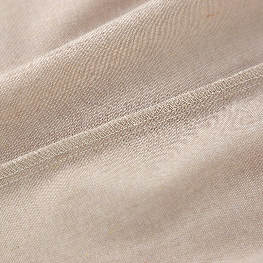 Linad Summer Brown Holiday Dress For Women 2025 Sexy Backless Loose A Line Dresses Cotton Linen Black Beach Dress Female 2025