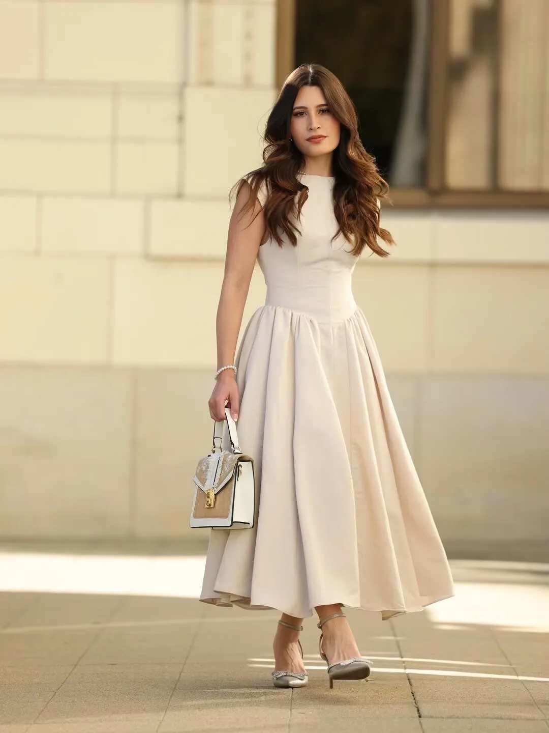 YENKYE High Street Women Sexy Backless Pleated Swing A-line Midi Dresses Short Sleeve Low Waist Elegant Party Dress Black Robe