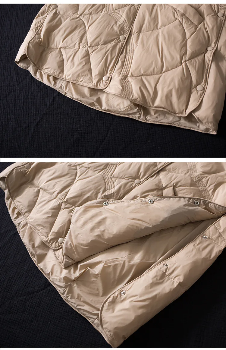 Plus Size 3xl Women Winter Coat 2023 New Arrivals 90% White Duck Down Fashion Hooded Ultra Lightweight Keep Warm Down Jackets
