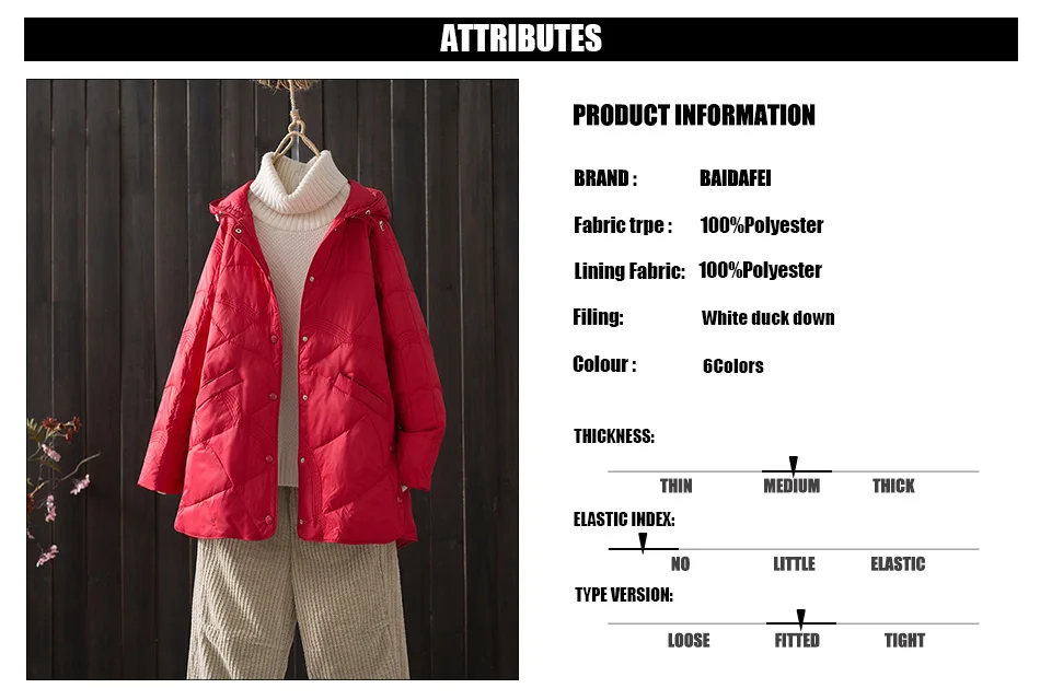 Plus Size 3xl Women Winter Coat 2023 New Arrivals 90% White Duck Down Fashion Hooded Ultra Lightweight Keep Warm Down Jackets