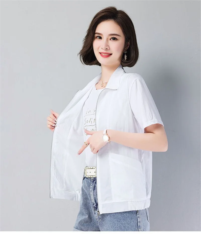 Casual Liner Summer Vest Women Basic Turndown Collar Sleeveless Jackets Solid Color Classic Female Waistcoat Chaleco Mujer 4XL
