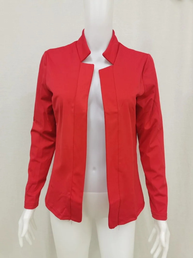 Women Thin Black Blazers Suit 2025 Female Spring Blazer Jackets Long Sleeve OL Casual Womens Slim Coats Femme Ladies White Tops