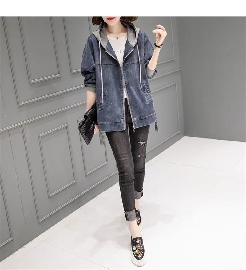 Denim Jacket Women's Spring and Autumn Fashion 2022 Spring New Korean Version Casual Short Small Baseball Uniform Top Clothes W5