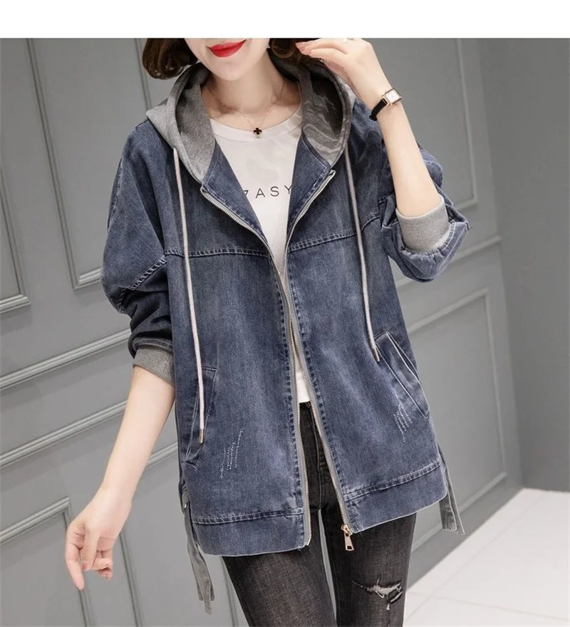 Denim Jacket Women's Spring and Autumn Fashion 2022 Spring New Korean Version Casual Short Small Baseball Uniform Top Clothes W5