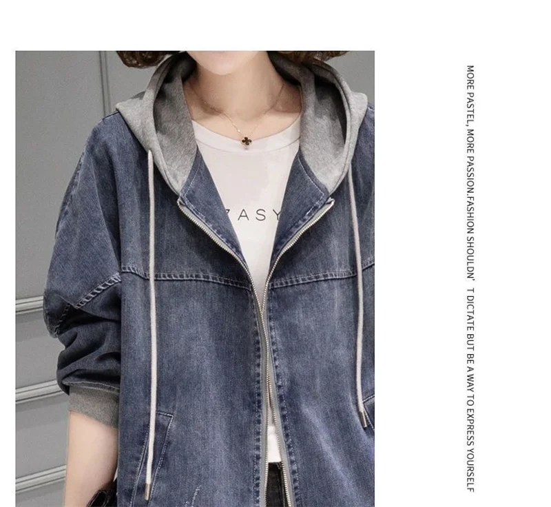 Denim Jacket Women's Spring and Autumn Fashion 2022 Spring New Korean Version Casual Short Small Baseball Uniform Top Clothes W5