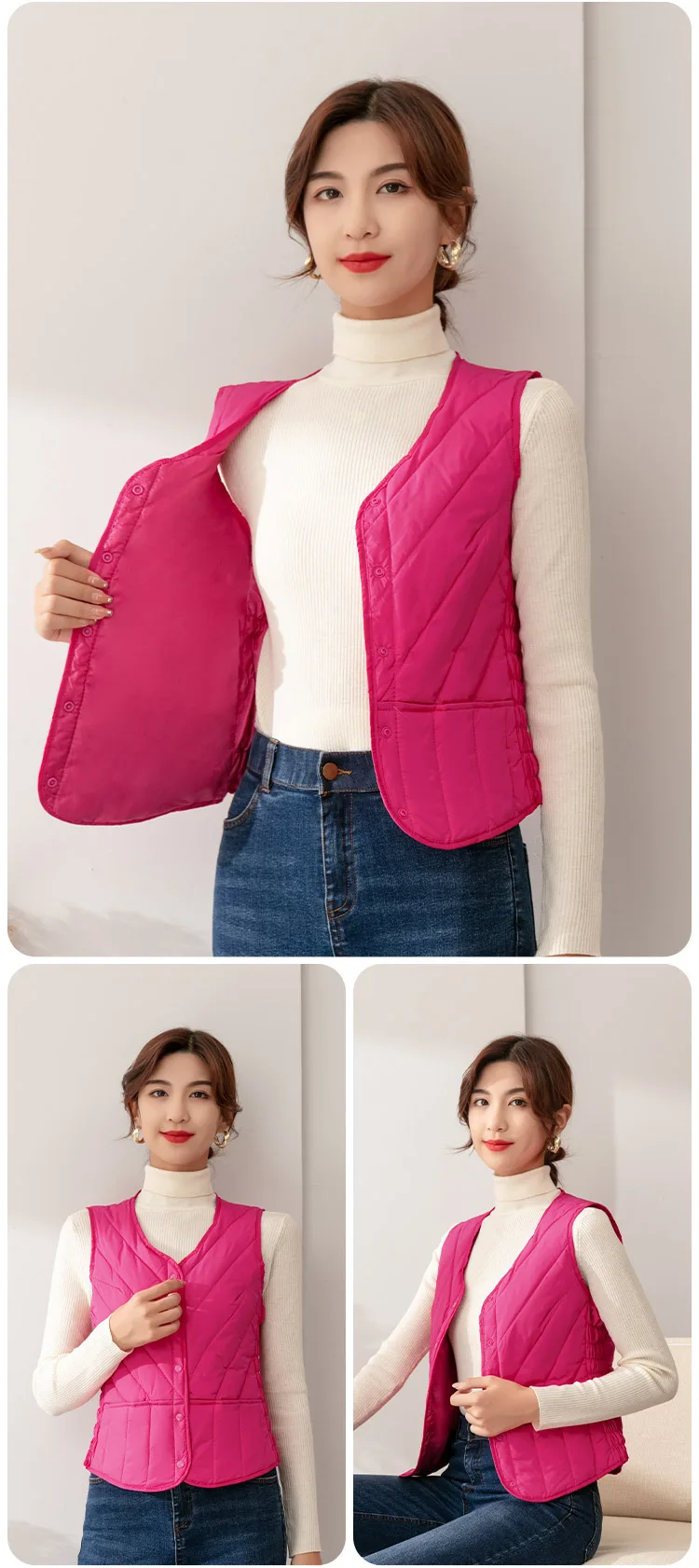 5XL Oversize Down Waistcoat Coat Autumn Winter Women Light White Duck Down Vest Jacket Ladies Sleeveless Warm Parkas Short Tank