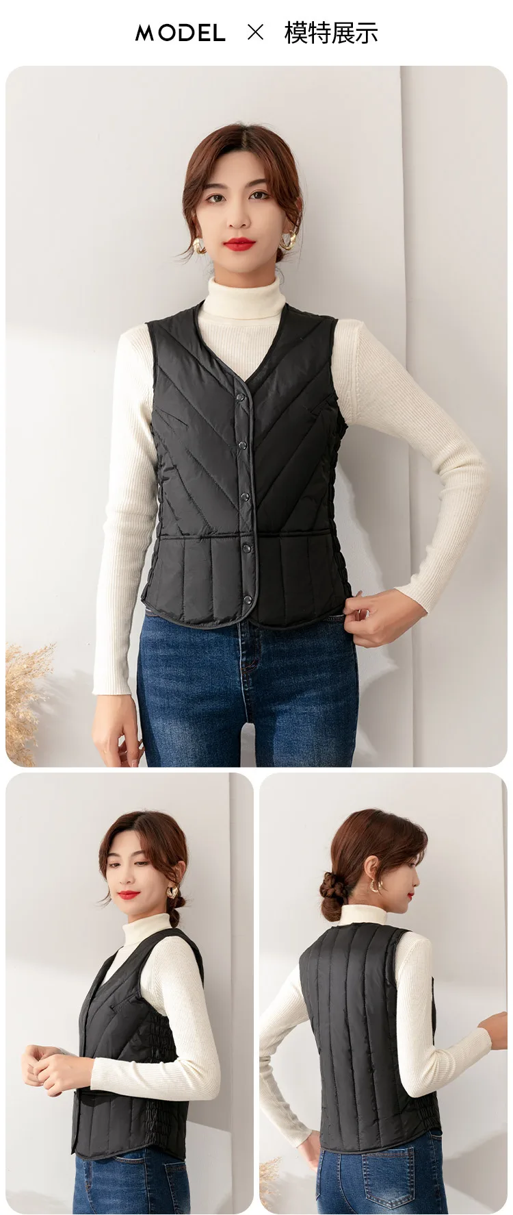 5XL Oversize Down Waistcoat Coat Autumn Winter Women Light White Duck Down Vest Jacket Ladies Sleeveless Warm Parkas Short Tank