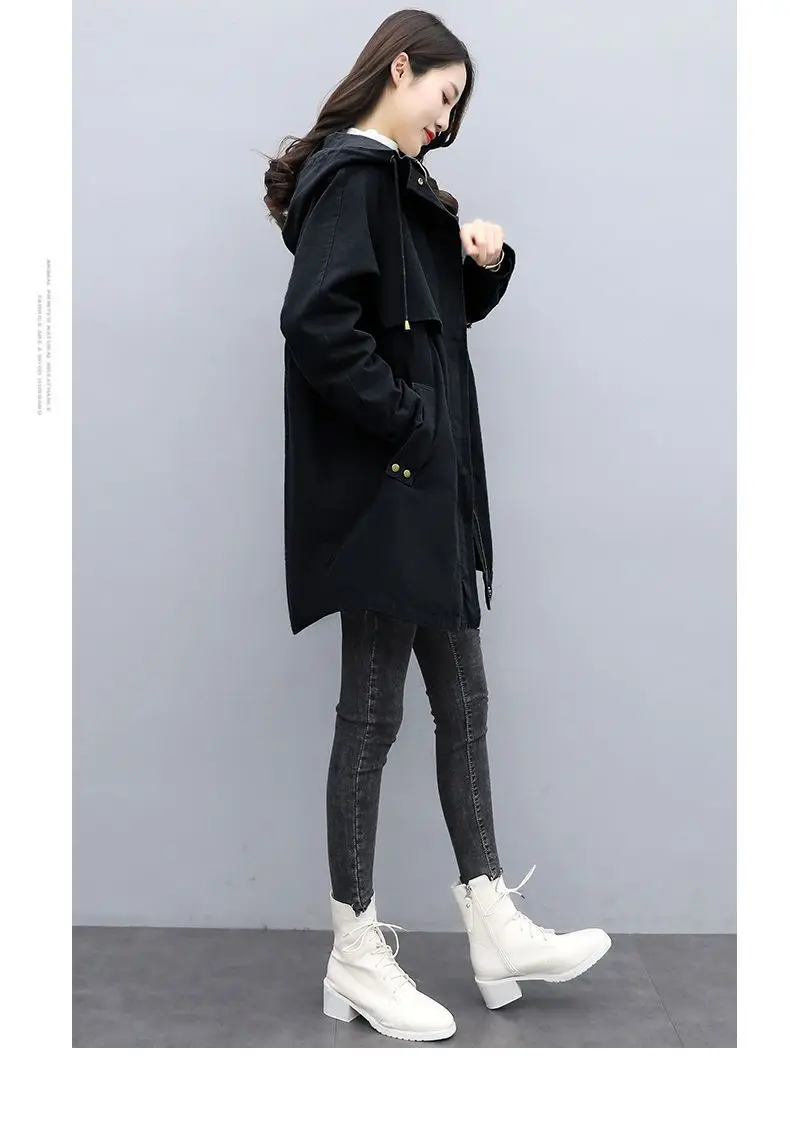 New Female Parka 2026 Winter New Korean Plush Thicken Women's Cotton Jacket Ladies Warm Hooded Coat Mid Length Casual Overcoat