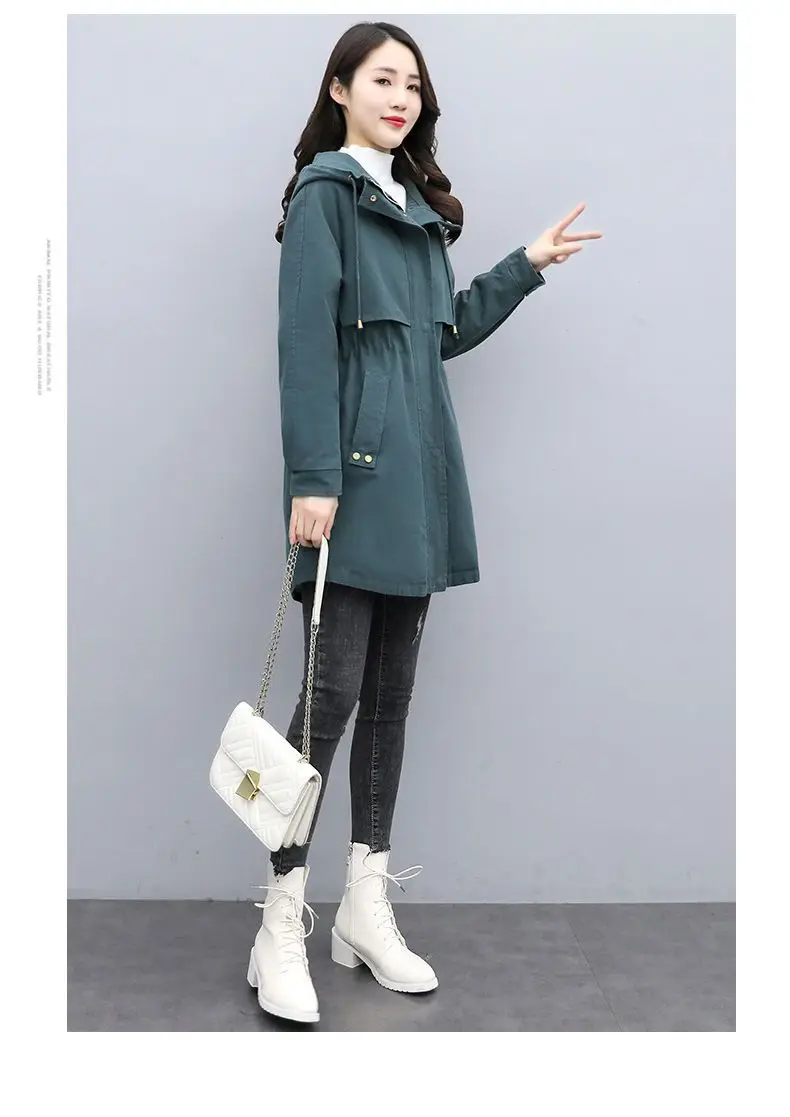 New Female Parka 2026 Winter New Korean Plush Thicken Women's Cotton Jacket Ladies Warm Hooded Coat Mid Length Casual Overcoat