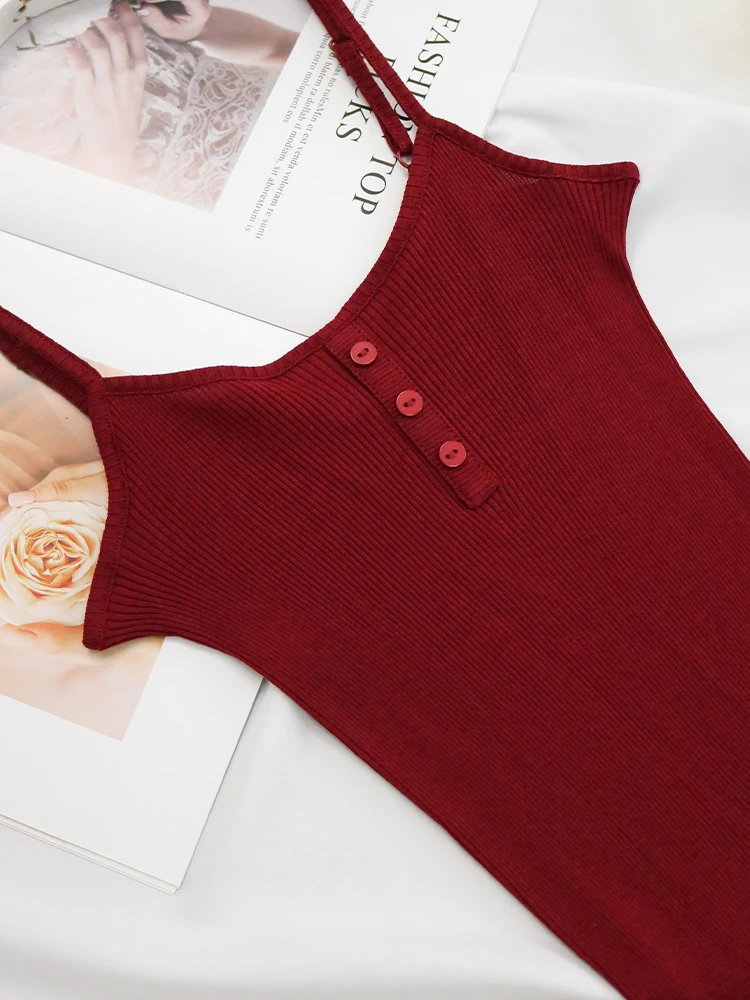 SuyaDream Women Silk Camisole 30%Silk 70%Cotton Knitted Natural Chic Camis 2025 Spring Summer Solid T Shirts White