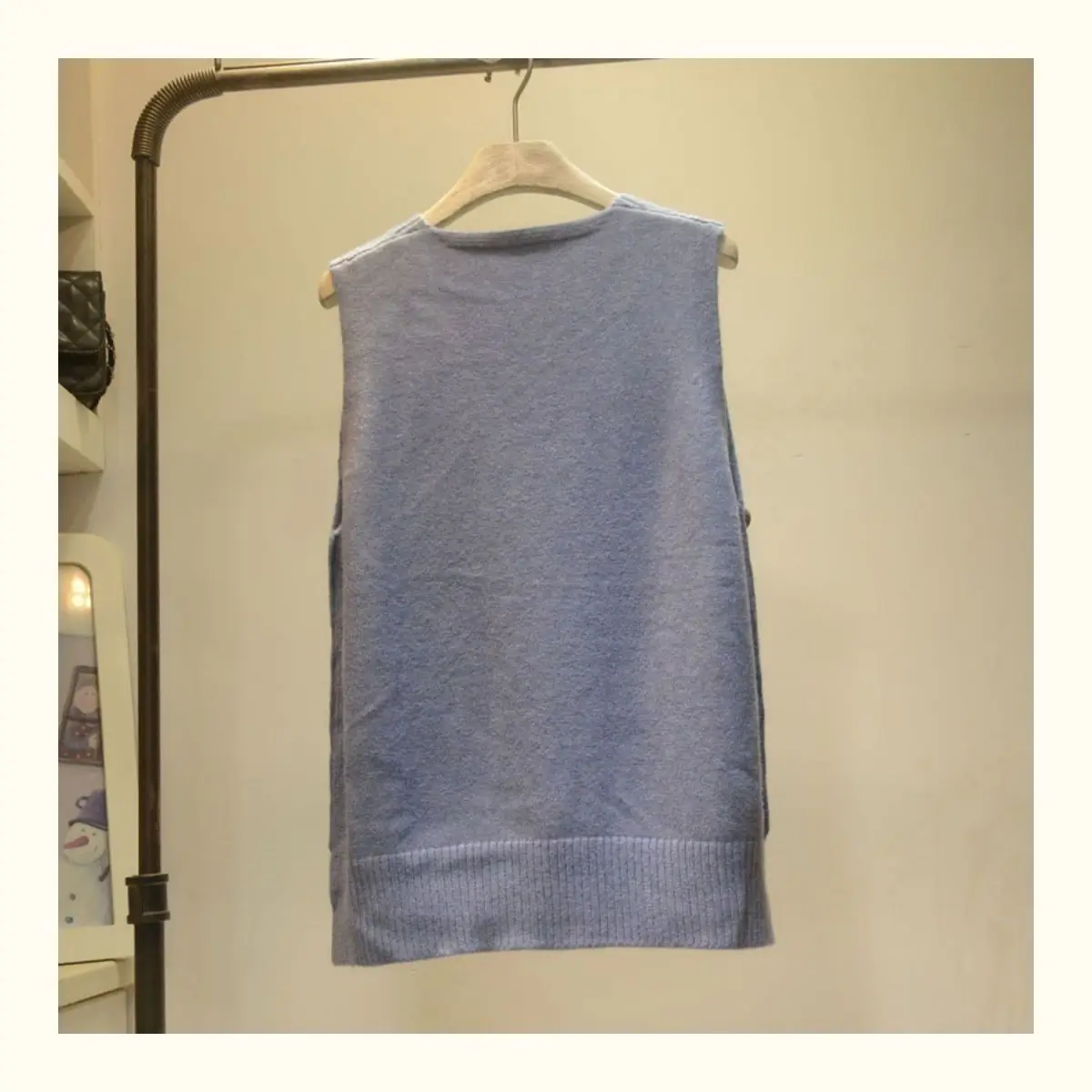 New Knit Sweaters Vest Winter Jacket Women Sleeveless Vests Coats Korean Fashion Loose Pullover V-neck 2022