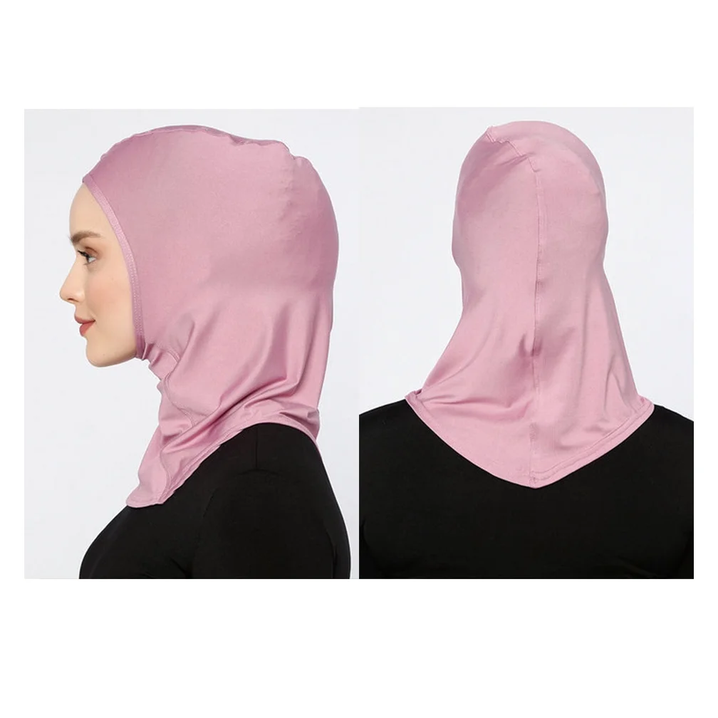 Islamic Modal SPORT Silk Hijab Abaya Hijabs For Woman Abayas Women Jersey Turbans Satin Head Scarf Muslim Instant Head Wrap
