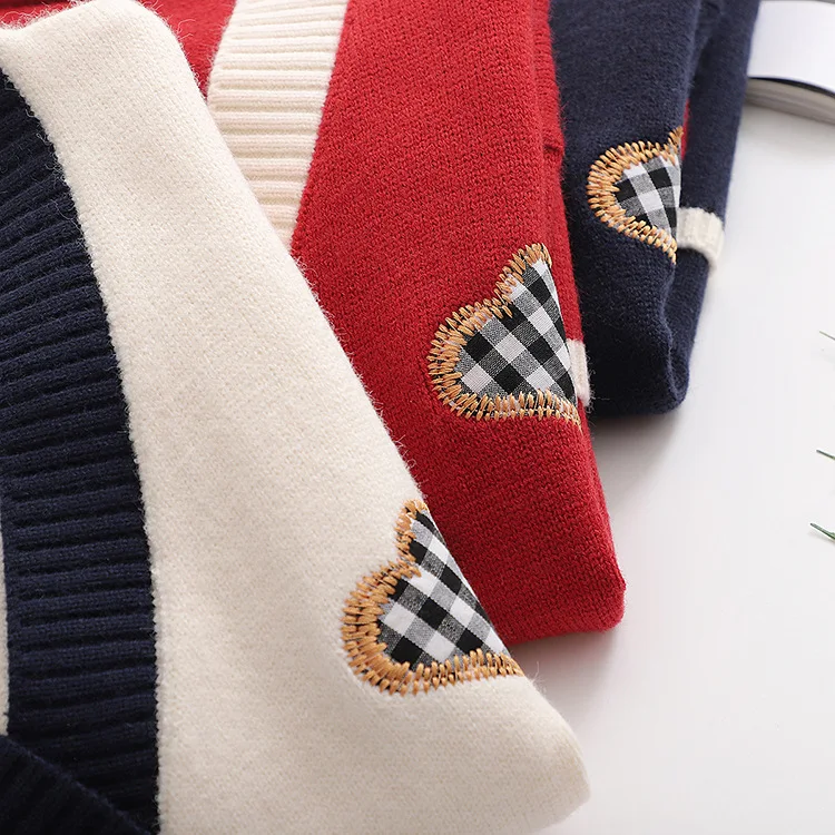 2023 Autumn Winter Knit Sweater and Cardigans Women Button Up Loose Knit Cardigans Pink Jumpers Winter Sweater Coat Femme