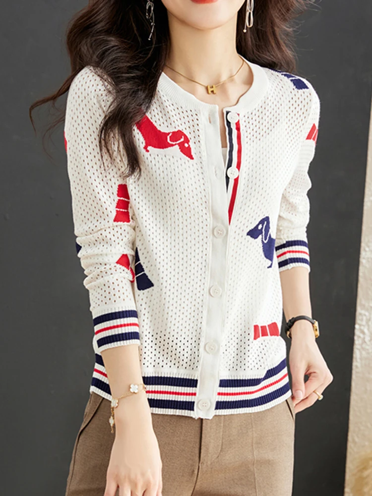 New Casual Soft Knit Bottoming Shirts Sweater Cardigans Sweater Tees Basic Shirts Knitted Tops