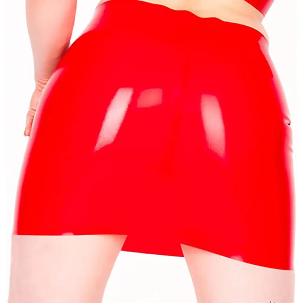 Wet Look PVC Skirts Shiny PU Leather Pencil Skirt Jupe Femme Tights Package Hip Micro Mini Faldas Hot Sexy Clubwear Gonna Saias