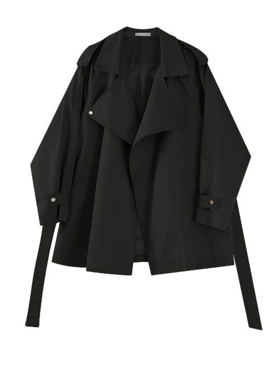 Fall Winter Thicken Khaki Long Trench Coats Women Casual Loose Cotton Padded Lined Gabardina Parkas New Warm Windbreaker Jacket