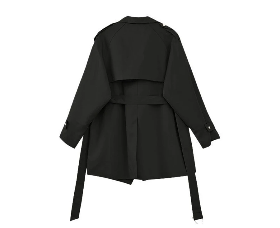 Fall Winter Thicken Khaki Long Trench Coats Women Casual Loose Cotton Padded Lined Gabardina Parkas New Warm Windbreaker Jacket