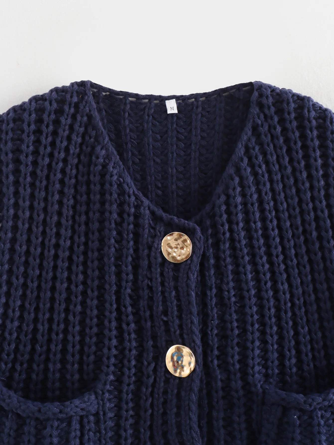 2025 Fall Clothes Korean Fashion Sweater Vests Women V Neck Blue Button-Up Front Pockets Sleeveless Cable Knit Cardigan Vest Red