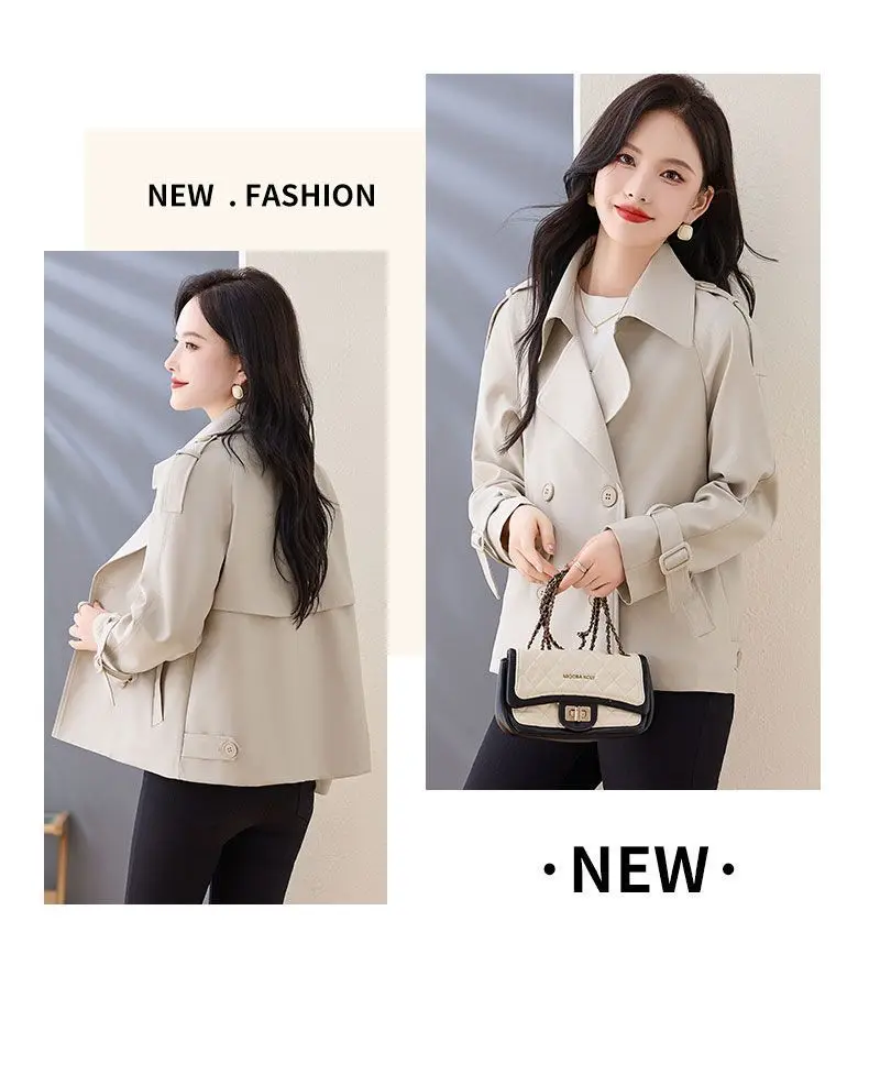 High End Suit Jacket For Petite Women 2026 Spring And Autumn New Casual Top Temperament Thin Windbreaker