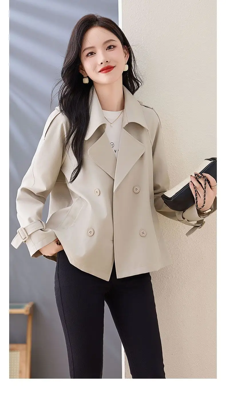 High End Suit Jacket For Petite Women 2026 Spring And Autumn New Casual Top Temperament Thin Windbreaker