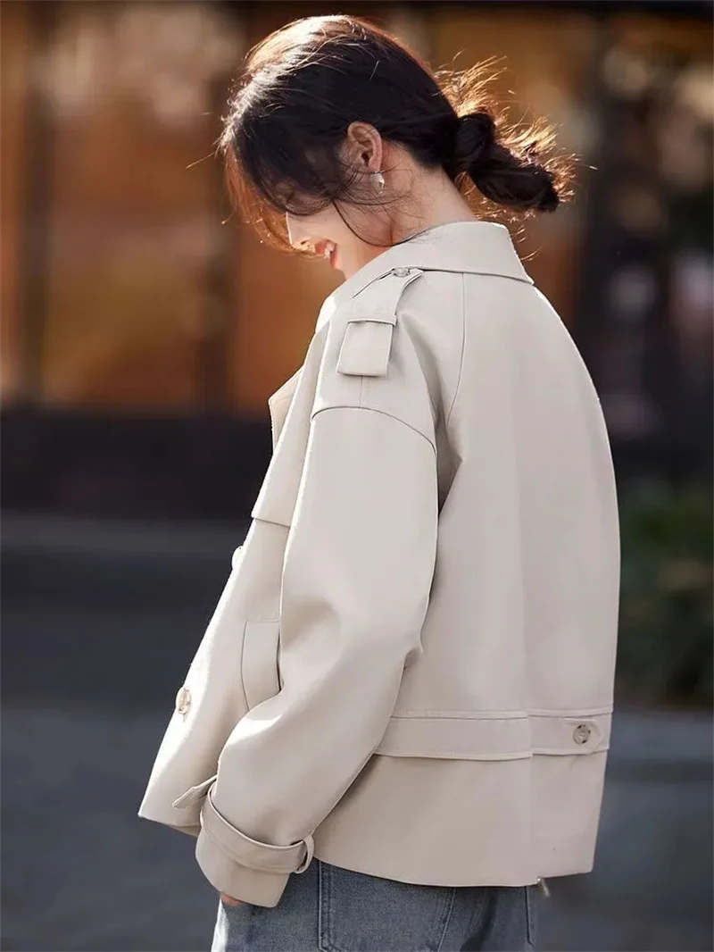 High End Suit Jacket For Petite Women 2026 Spring And Autumn New Casual Top Temperament Thin Windbreaker