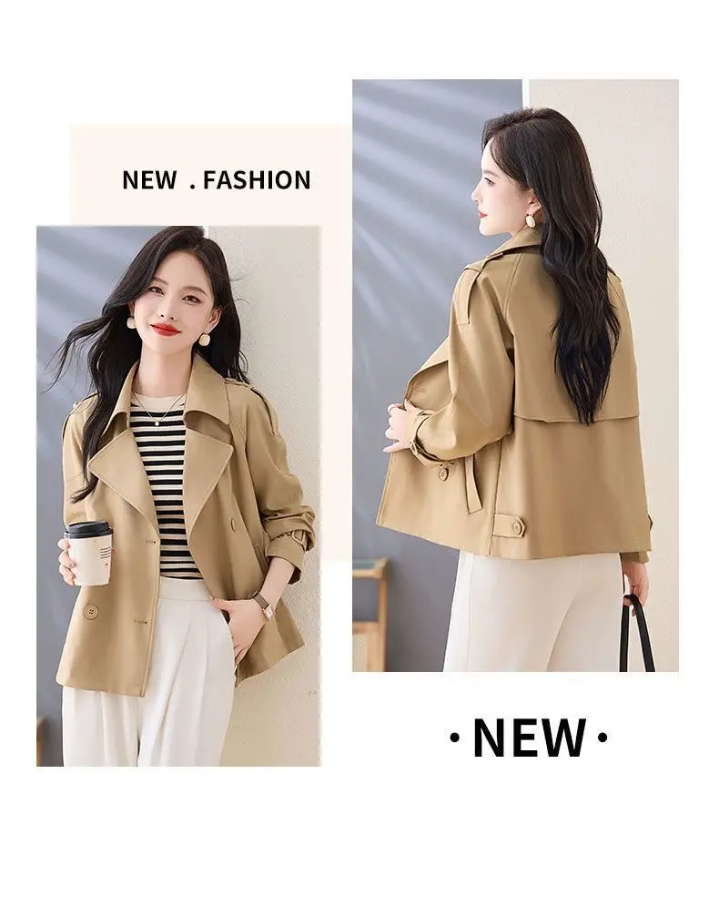 High End Suit Jacket For Petite Women 2026 Spring And Autumn New Casual Top Temperament Thin Windbreaker