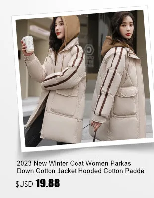2026 New Winter Coat Women Parka Fashion Long Coats Hoodie Parkas Fur Neckline Warm Chiffon Apron Student Jacket Outerwear