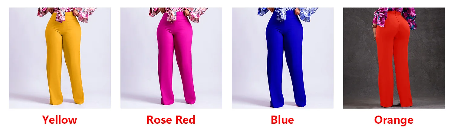 Women Shiny Yellow Capris Pants High Waist Trousers Office Work Lady Full Length Summer Bottoms Capris 2027 Spring Summer