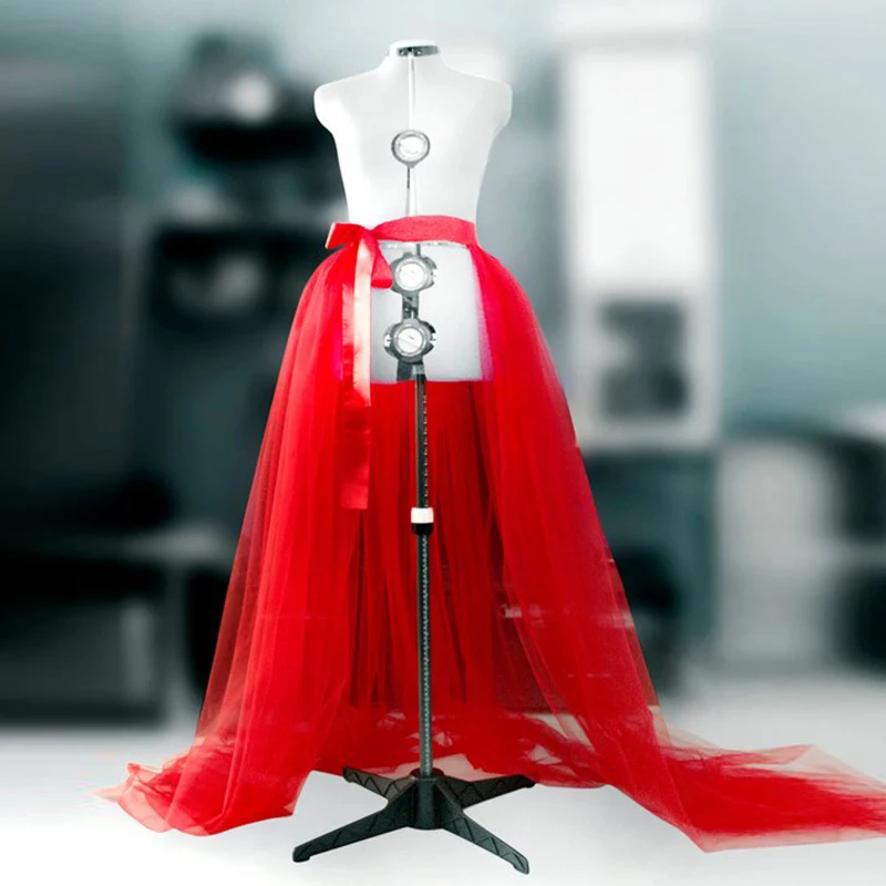 Steampunk Tulle Skirt 3 Layers Tutu Skirts Women Gothic Punk Sexy Lolita Cocktail Party Club Tie Up Ruffle Bustle Overskirts