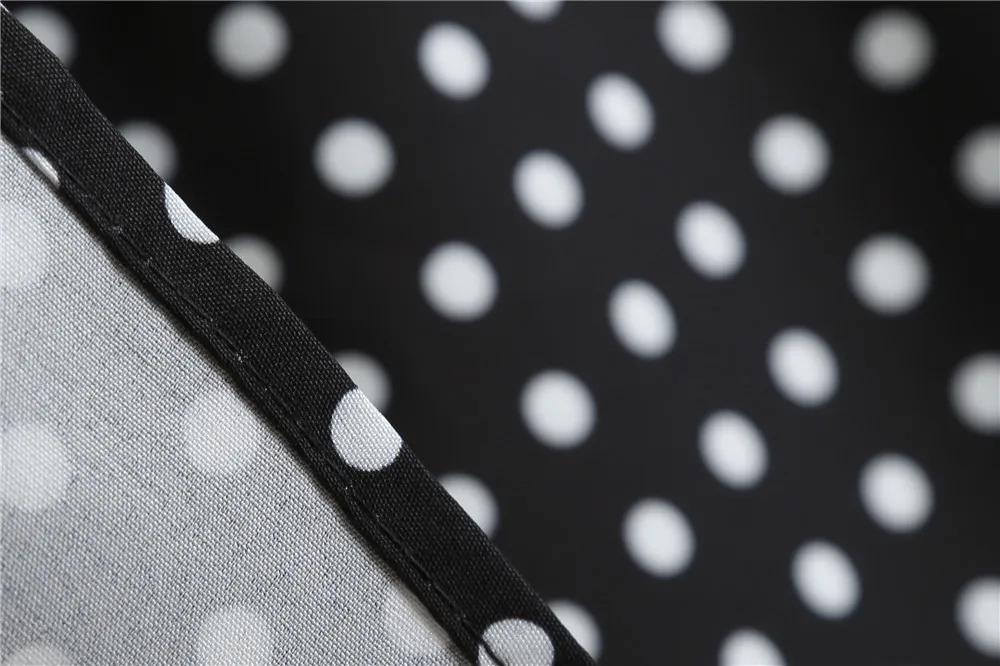 [You're My Secret] Polka Dot Vintage Women Dress 50S 60S Gothic Pin Up Rockabilly Dress Femme Sexy Sleeveless Prom Party Dress