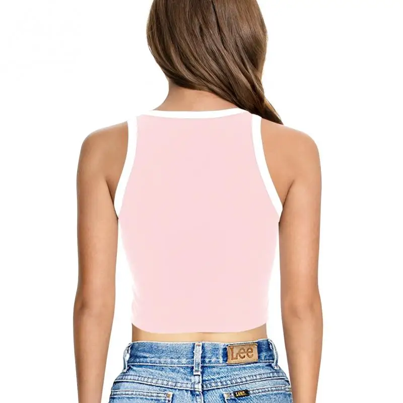 NADANBAO Our Lady of Guadalupe Crop Top Girl Sleeveless Mini Top Women O-neck Sexy Vest Virgin Mary Streetwear Spring Summer