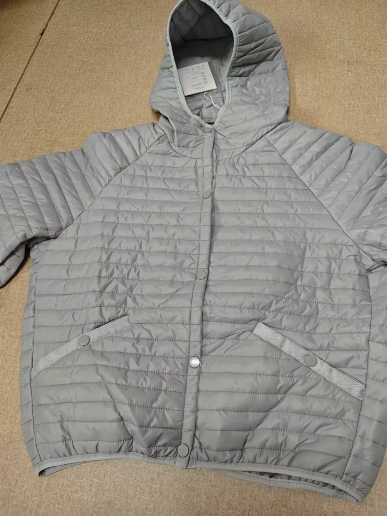 2024 Autumn/Winter New Lightweight Autumn/Winter Jacket Women's Fashion Lightweight Hooded Loose Parker Down Cotton Coat Women's