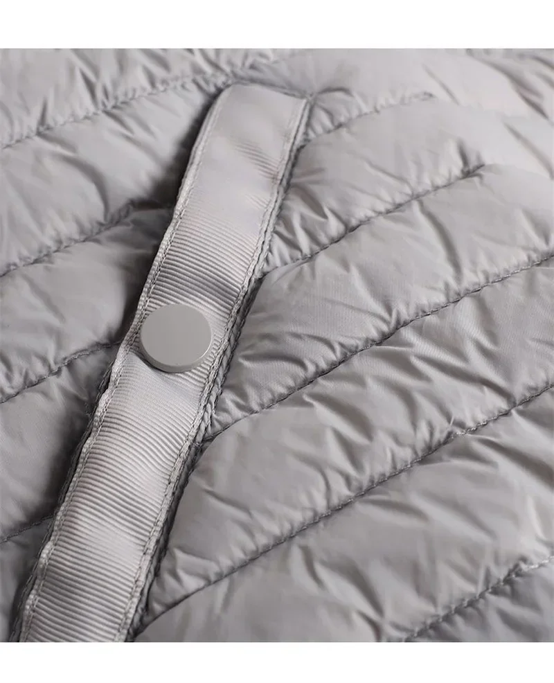 2024 Autumn/Winter New Lightweight Autumn/Winter Jacket Women's Fashion Lightweight Hooded Loose Parker Down Cotton Coat Women's
