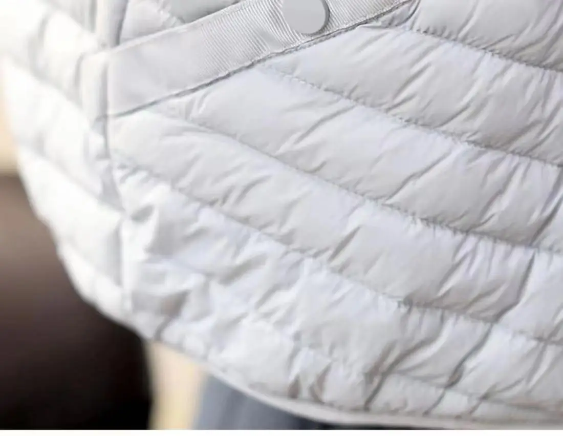 2024 Autumn/Winter New Lightweight Autumn/Winter Jacket Women's Fashion Lightweight Hooded Loose Parker Down Cotton Coat Women's