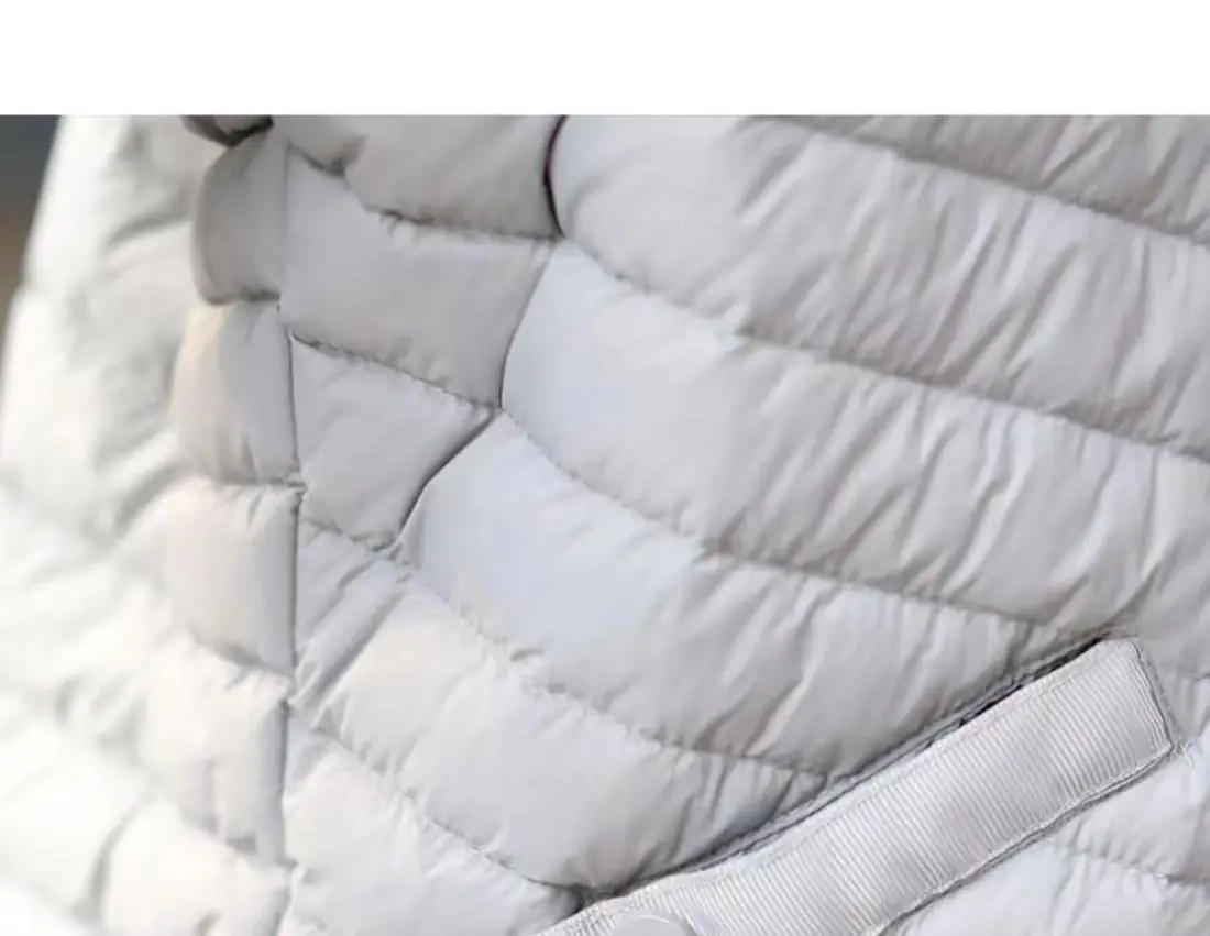 2024 Autumn/Winter New Lightweight Autumn/Winter Jacket Women's Fashion Lightweight Hooded Loose Parker Down Cotton Coat Women's