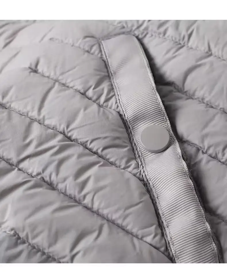 2024 Autumn/Winter New Lightweight Autumn/Winter Jacket Women's Fashion Lightweight Hooded Loose Parker Down Cotton Coat Women's