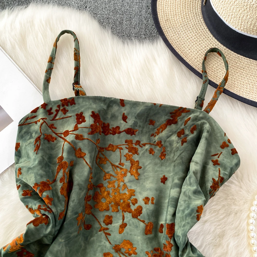 Sexy Print Jacquard Tube Top Chic Strapless Crop Top Fashion Sleeveless Camis Autumn Women Tank Top