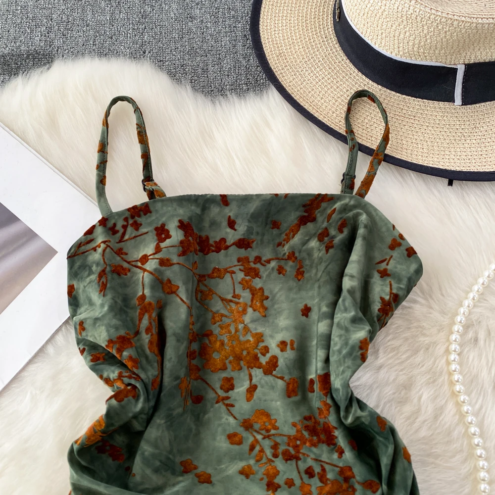 Sexy Print Jacquard Tube Top Chic Strapless Crop Top Fashion Sleeveless Camis Autumn Women Tank Top