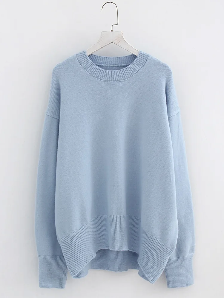 KarSaNy Women Loose Sweaters For Winter Thick Knit Pullovers Green Outwear Women's Sweater Black Oversized Sweaters For Women