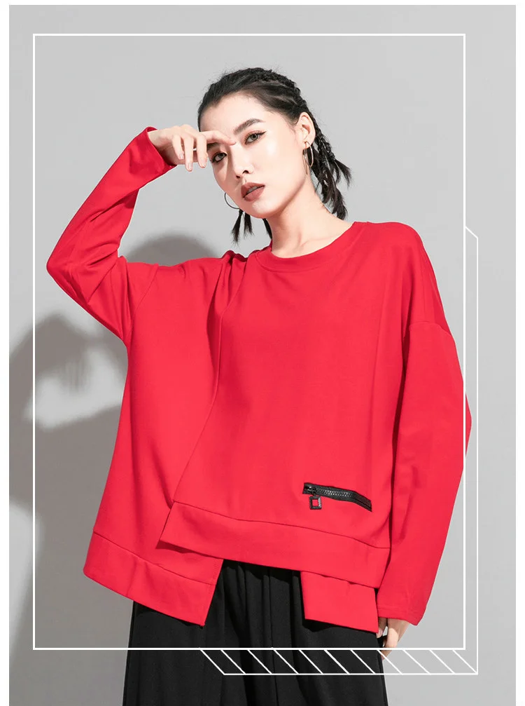 Amax luluE 2025 Spring Korean Women Fashion Tops Loose Tee Shirts Ladies Classic Vintage Casual O Neck Solid Punk Cotton Clothes