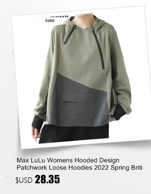 Amax luluE 2025 Spring Korean Women Fashion Tops Loose Tee Shirts Ladies Classic Vintage Casual O Neck Solid Punk Cotton Clothes