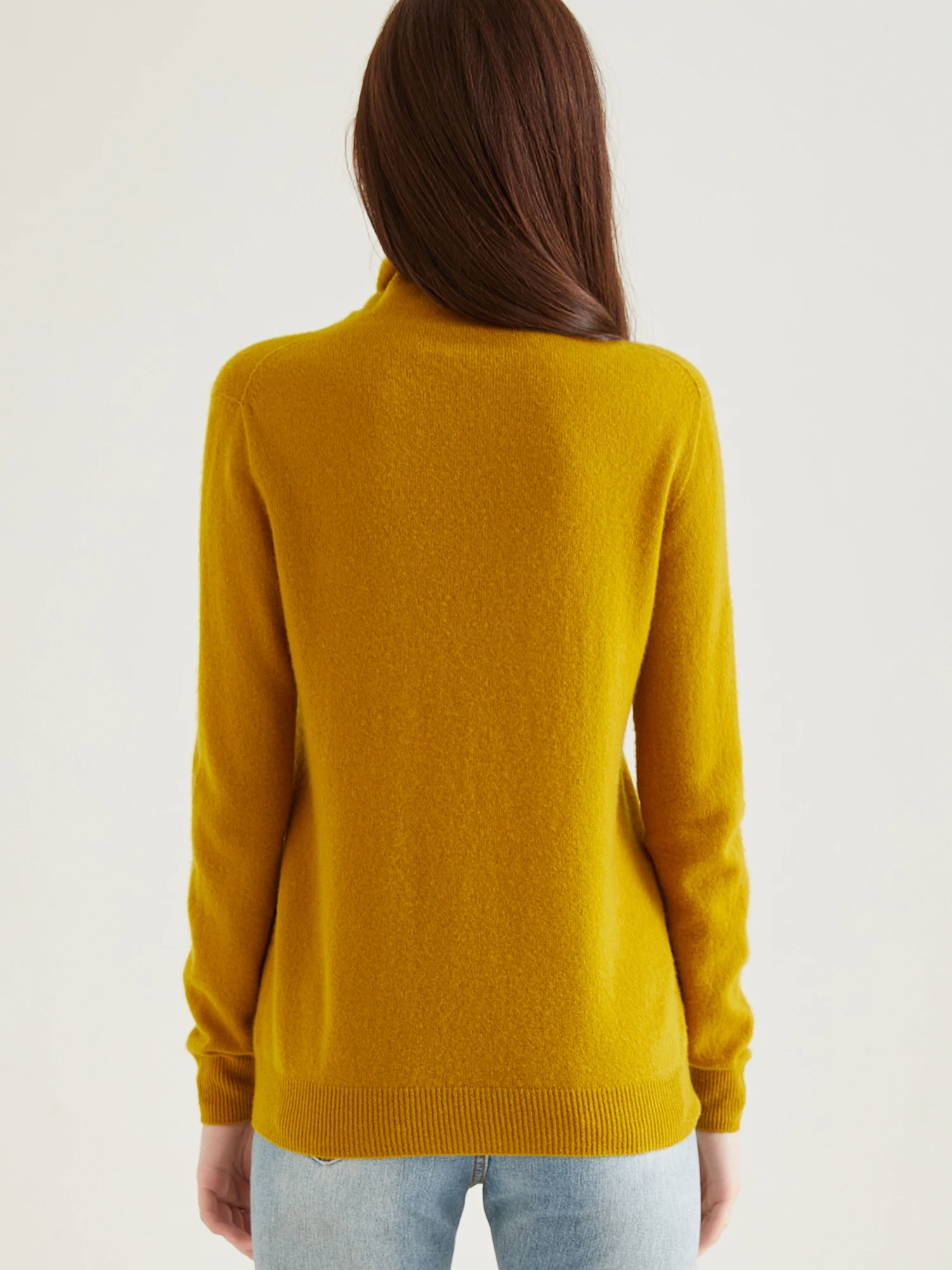 Turtleneck Sweater Woman Knitwears Tops 100% Merino Wool Long Sleeve Top Fashion Women Sweaters Vintage Knit Pullovers Clothing