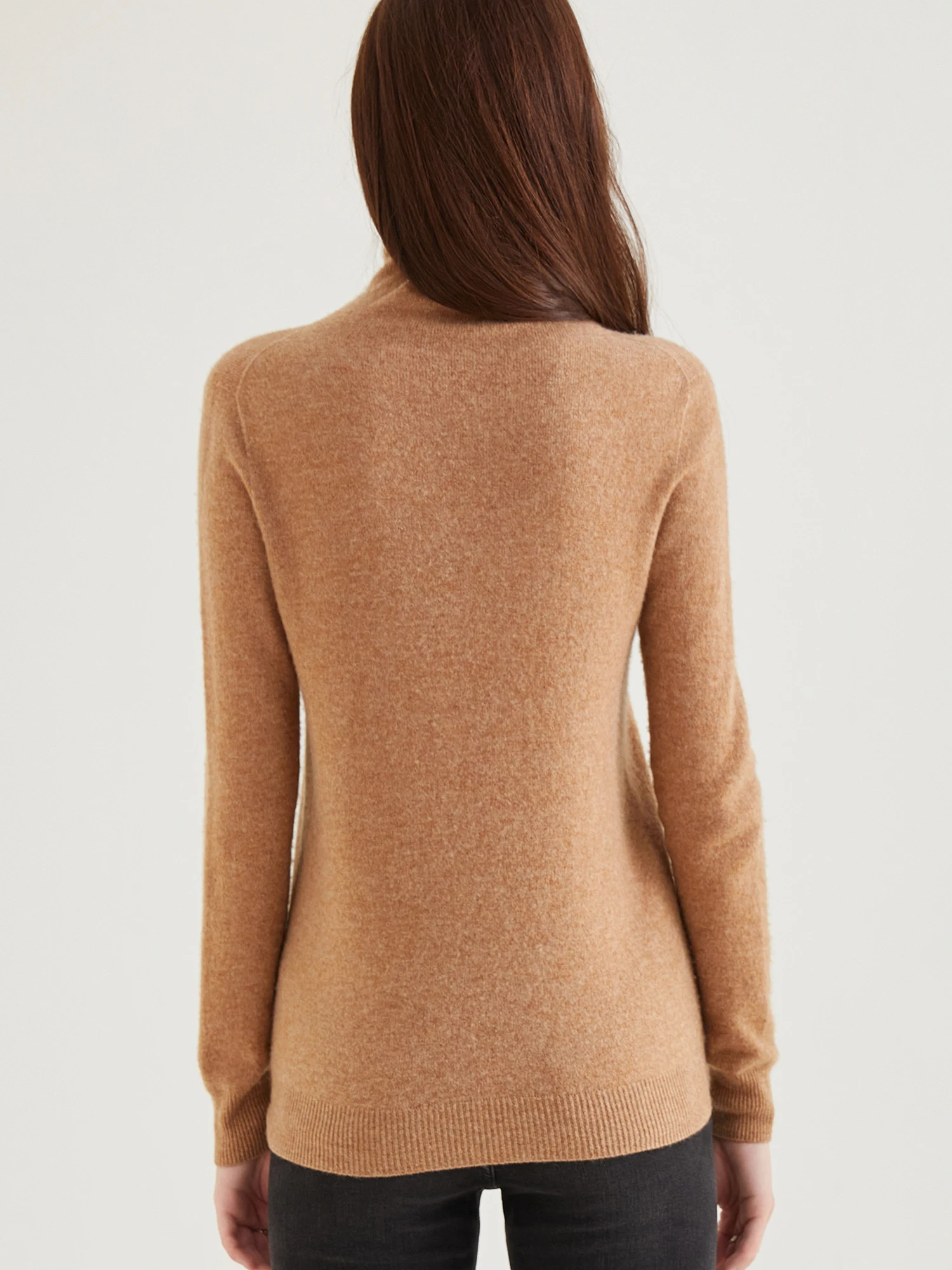 Turtleneck Sweater Woman Knitwears Tops 100% Merino Wool Long Sleeve Top Fashion Women Sweaters Vintage Knit Pullovers Clothing