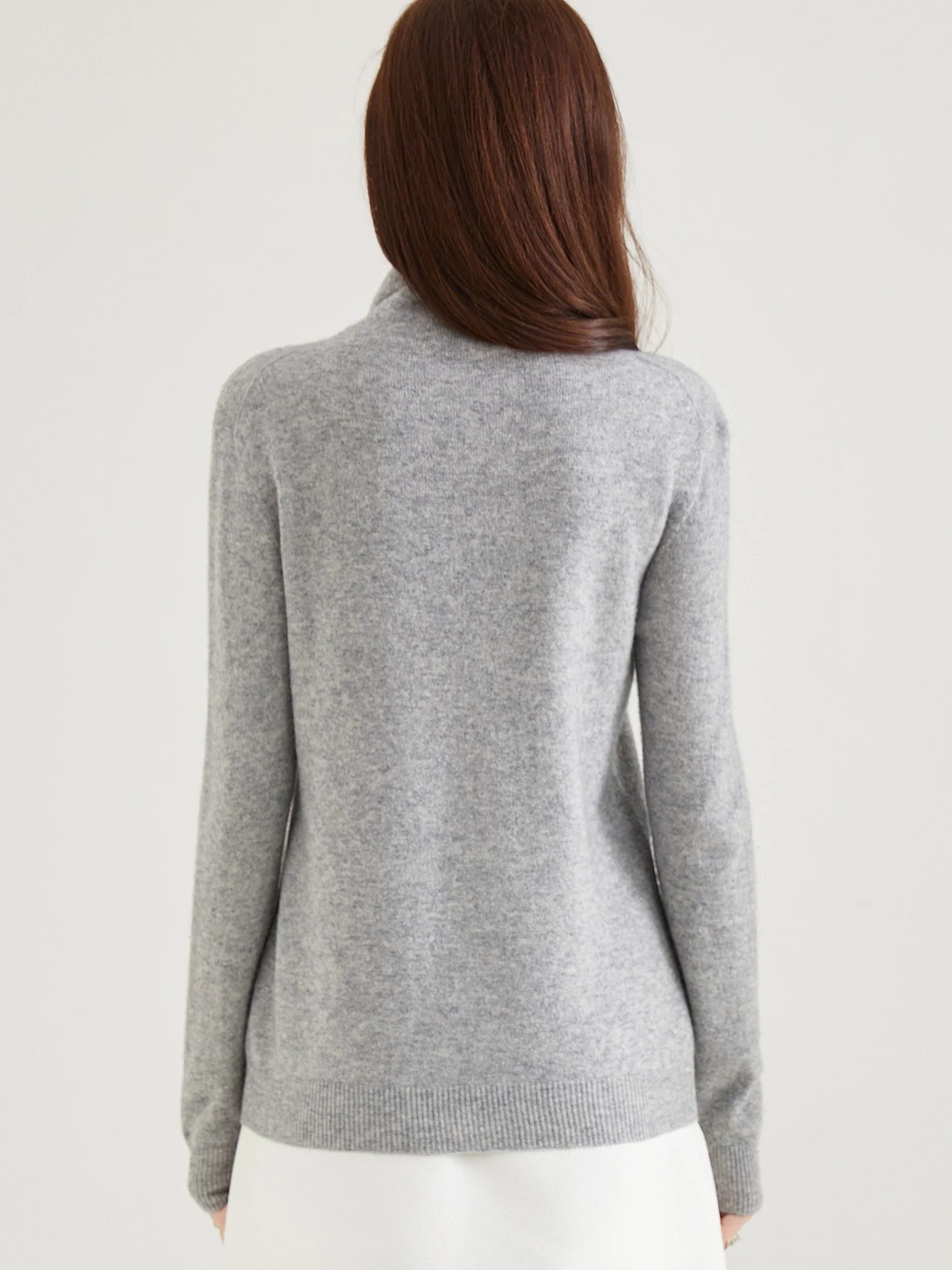 Turtleneck Sweater Woman Knitwears Tops 100% Merino Wool Long Sleeve Top Fashion Women Sweaters Vintage Knit Pullovers Clothing