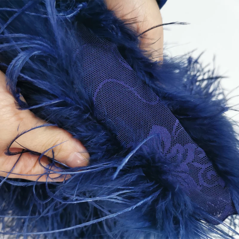 The Latest 100% Ostrich Feather Shorts Fashionable Sexy Comfortable Lace Fabric High Elasticity Suitable for Nightclubs Parties
