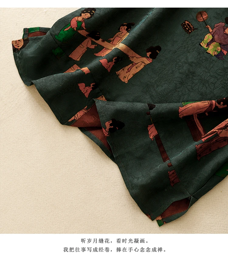 Chinese Style Women Casual Tanks Tops New Arrival 2024 Summer Vintage Print Basics Female Sleeveless Camis B3901