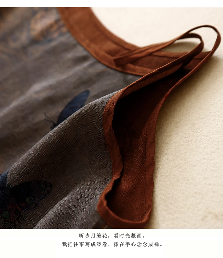 Chinese Style Women Casual Tanks Tops New Arrival 2024 Summer Vintage Print Basics Female Sleeveless Camis B3901