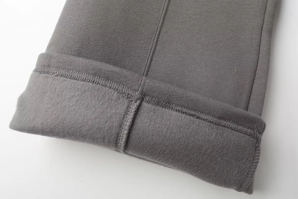Cotton Zipper Cardigan Sets To Woman 2024 Tracksuit Suits Baggy Pants Sportswear Women Sweater 2 Piece Set Women Outfits