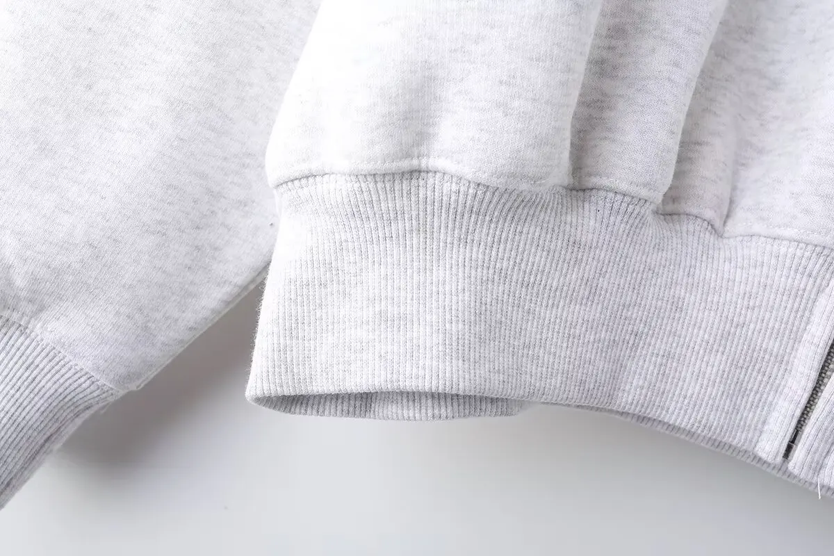Cotton Zipper Cardigan Sets To Woman 2024 Tracksuit Suits Baggy Pants Sportswear Women Sweater 2 Piece Set Women Outfits